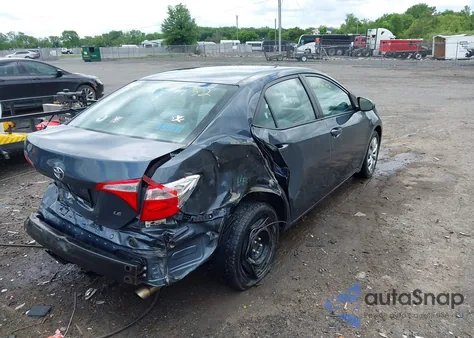 2015 Toyota Corolla Le из США, поврежденный, VIN 2T1BURHE4FC321149